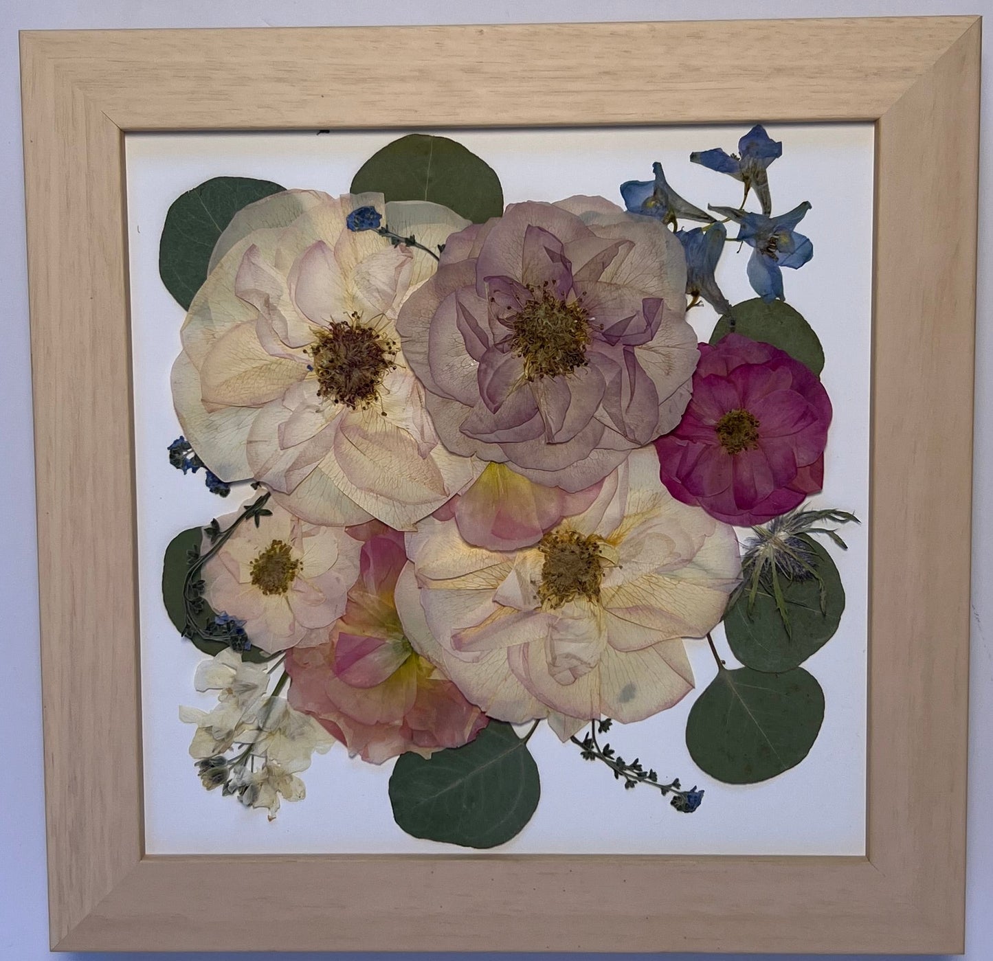 Premium Pressed Floral Frame