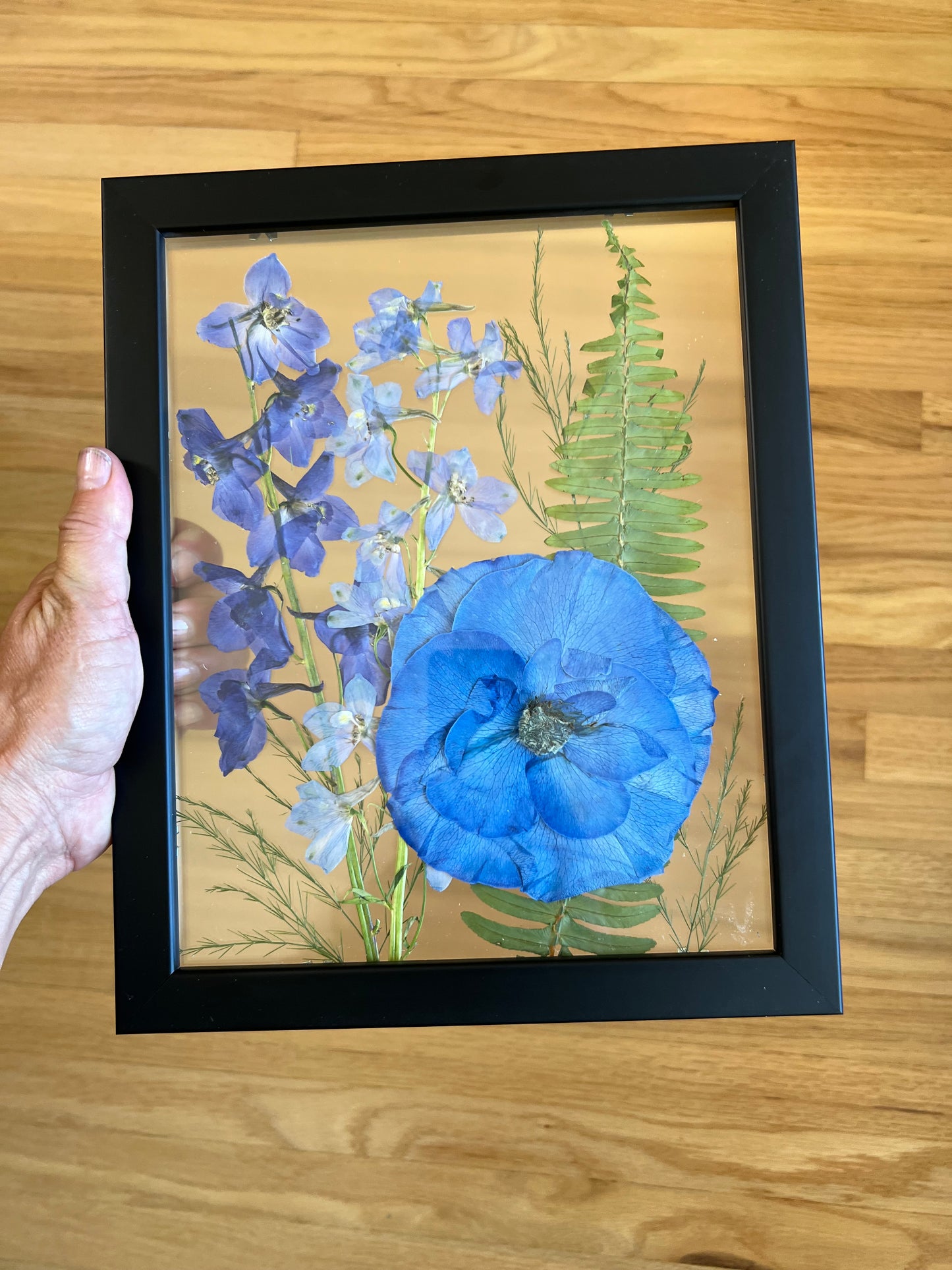 Pressed Floral Frame