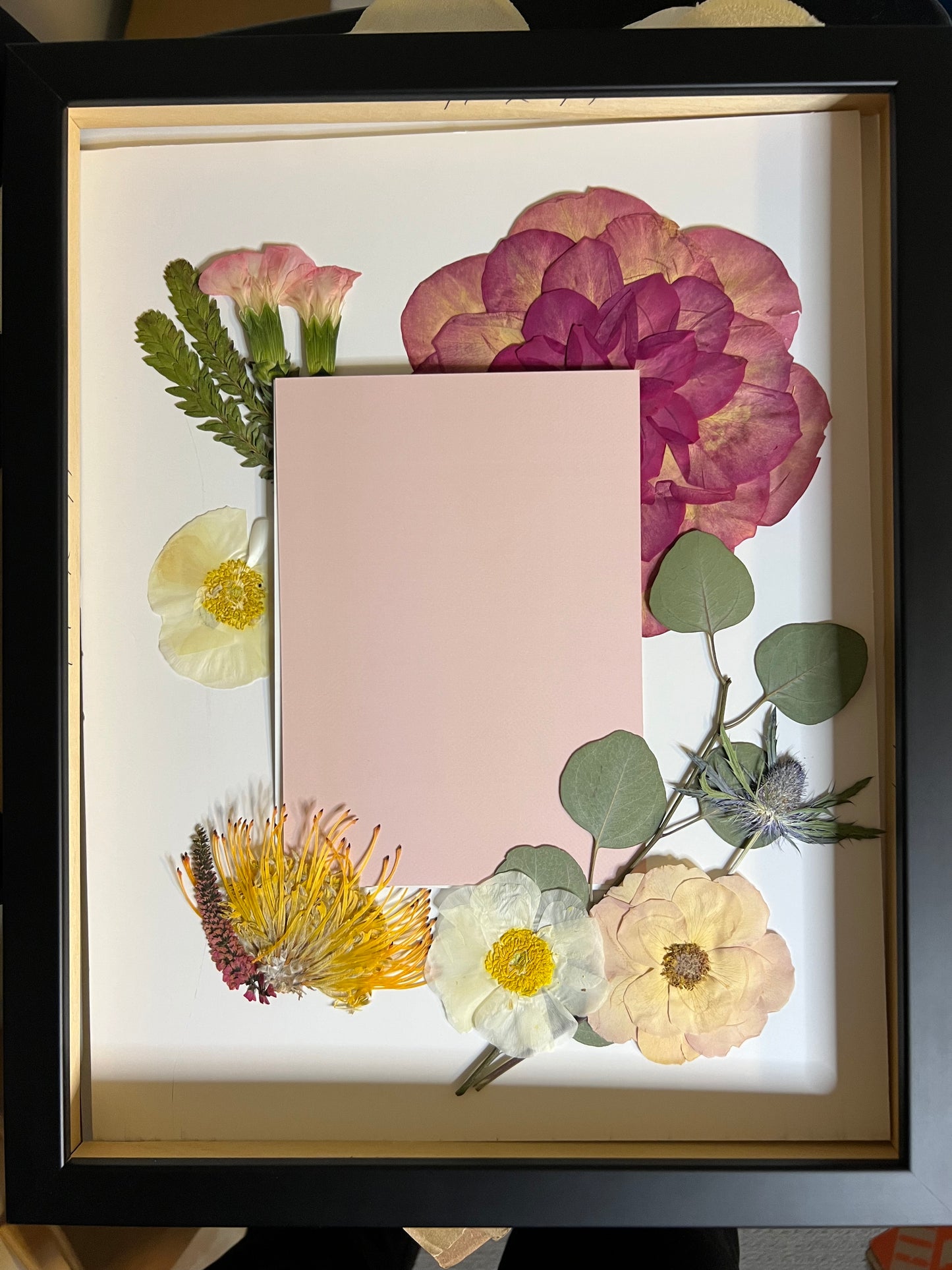 Pressed Floral Frame