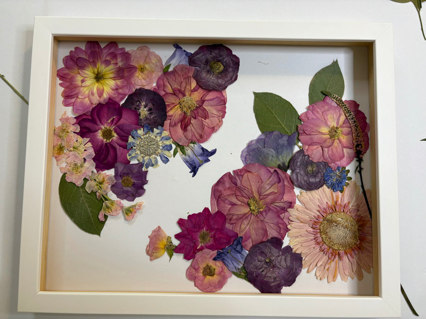 Pressed Floral Frame