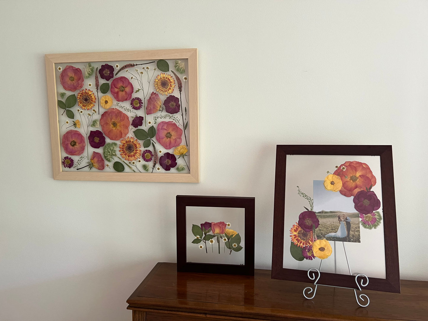 Pressed Floral Frame