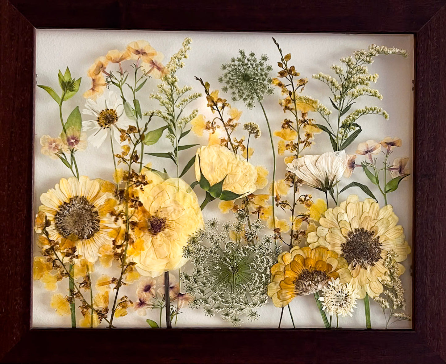Pressed Floral Frame
