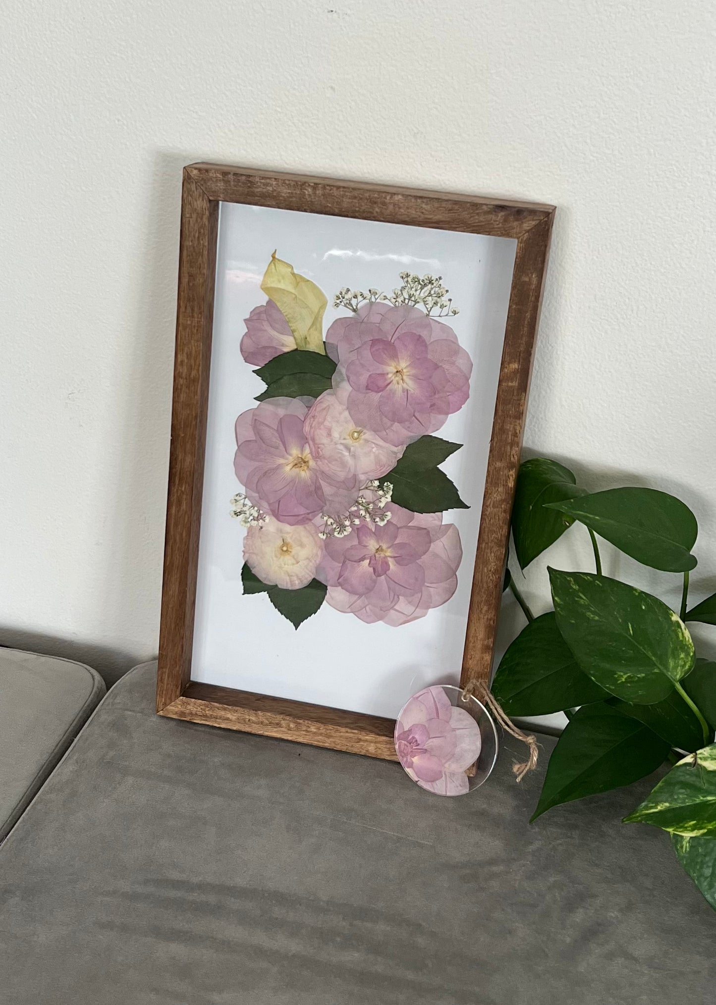 Pressed Floral Frame