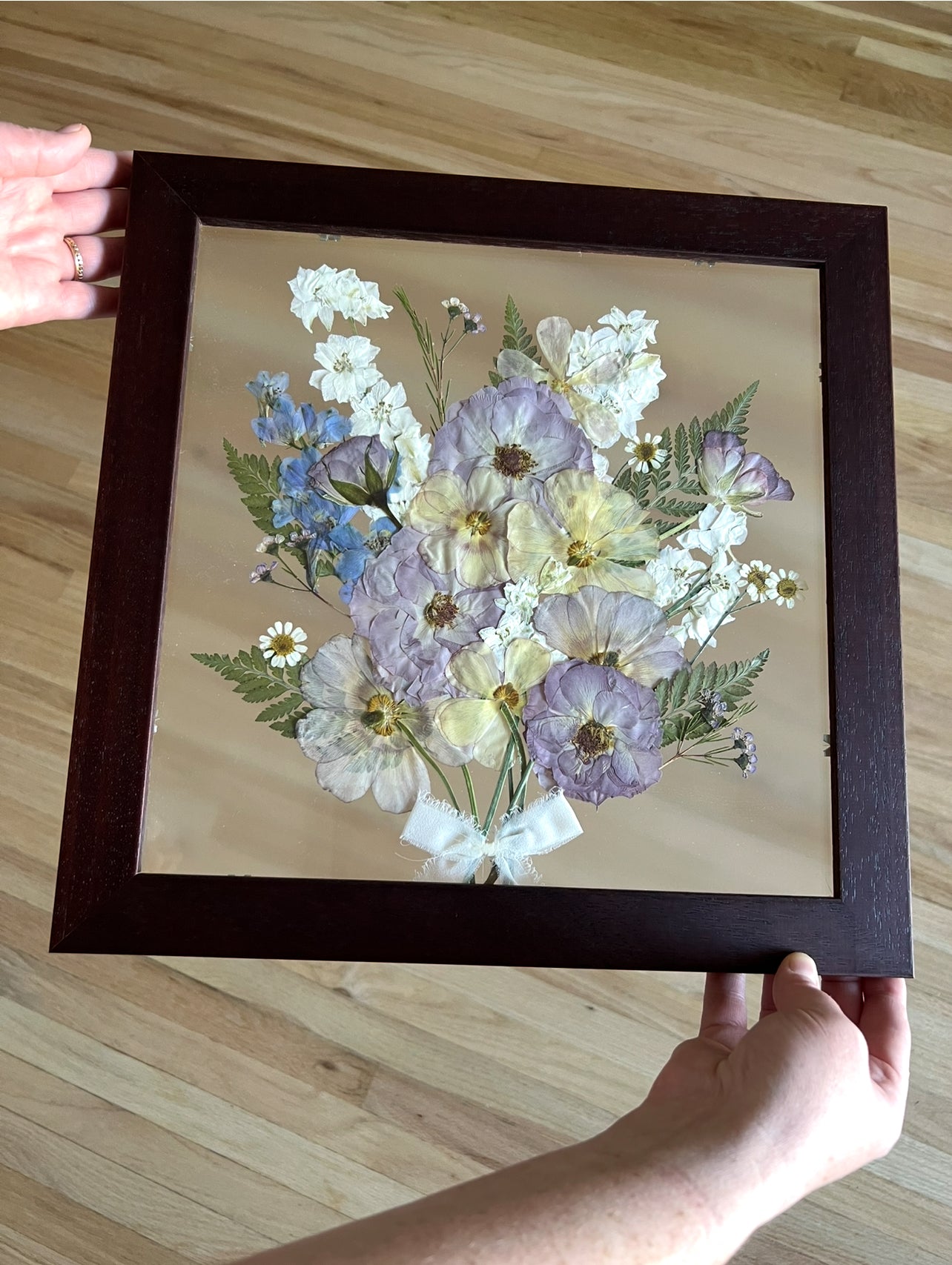 Pressed Floral Frame